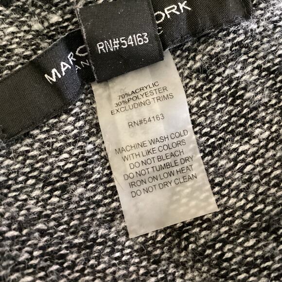 Marc New York Andrew Marc Womens Poncho - Picture 6 of 8